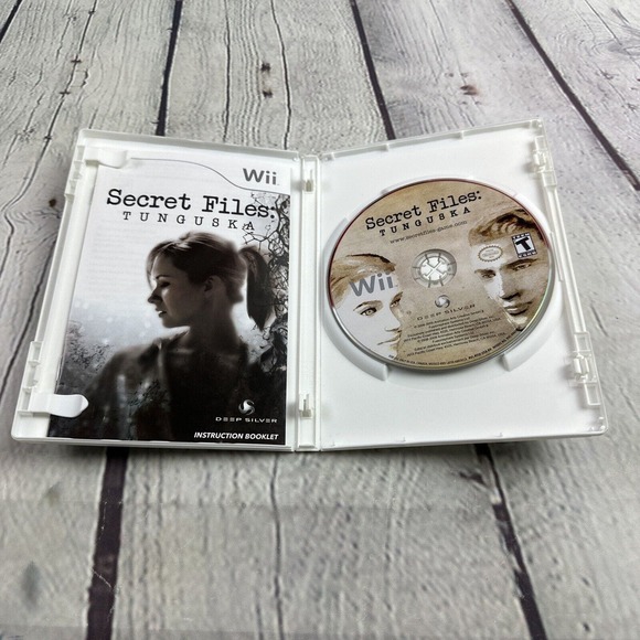 Secret Files Tunguska (Nintendo Wii) Complete w/ Manual TESTED SHIPS FAST! - Picture 2 of 6